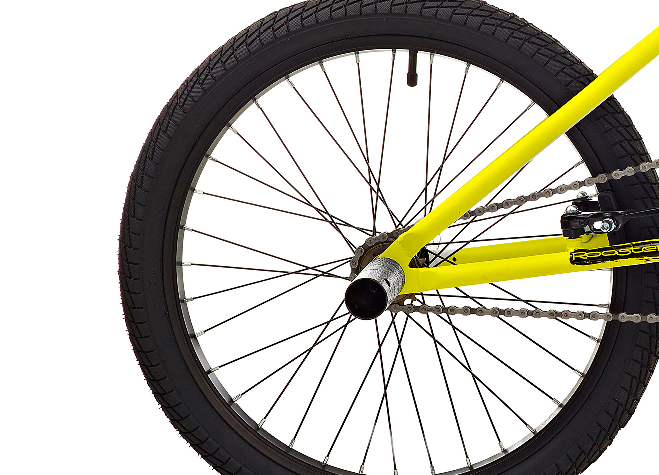 Rooster Big Daddy 20 Wheel BMX Freestyler Bike Orange/Black 360 Giro & Pegs Redwall Tyres RS123 